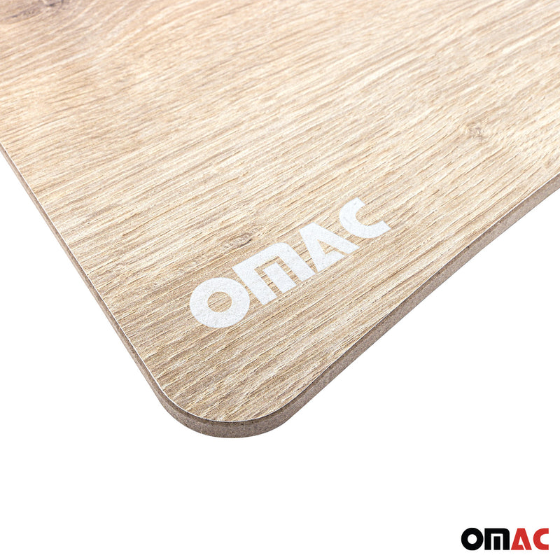 Table de volant de voiture en bois avec plateau de travail pratique en hêtre