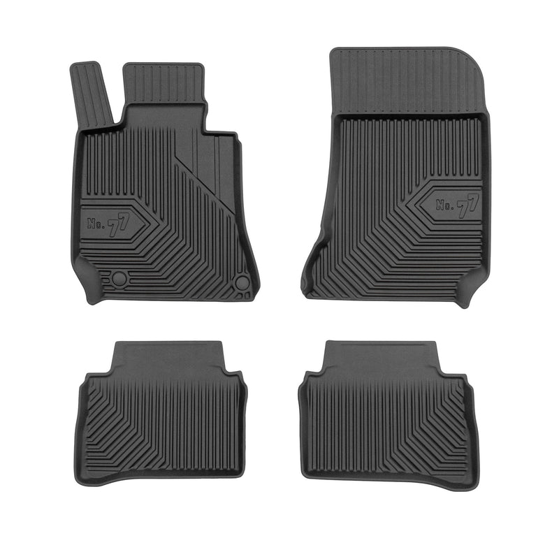 Tapis de Sol de Voiture pour Mercedes-Benz CLS C218 X218 2010-2018 TPE Noir 4Pcs