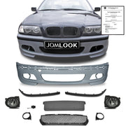 JOM Pare-choc Avant pour BMW Série 3 E46 Berline/Break Polypropylène