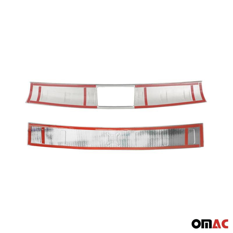 Kit Protection de Pare-Chocs arrière pour Jeep Renegade 2014-2024 Brillant inox