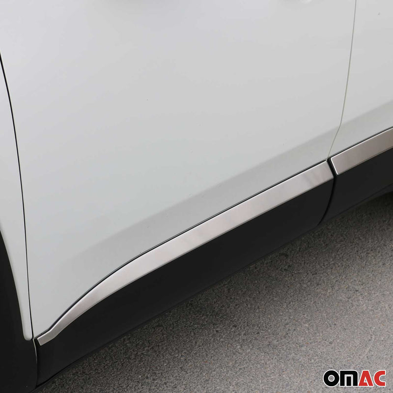 Garniture Baguette de porte latérale pour Jeep Renegade 2014-2024 inox Brossé 4x