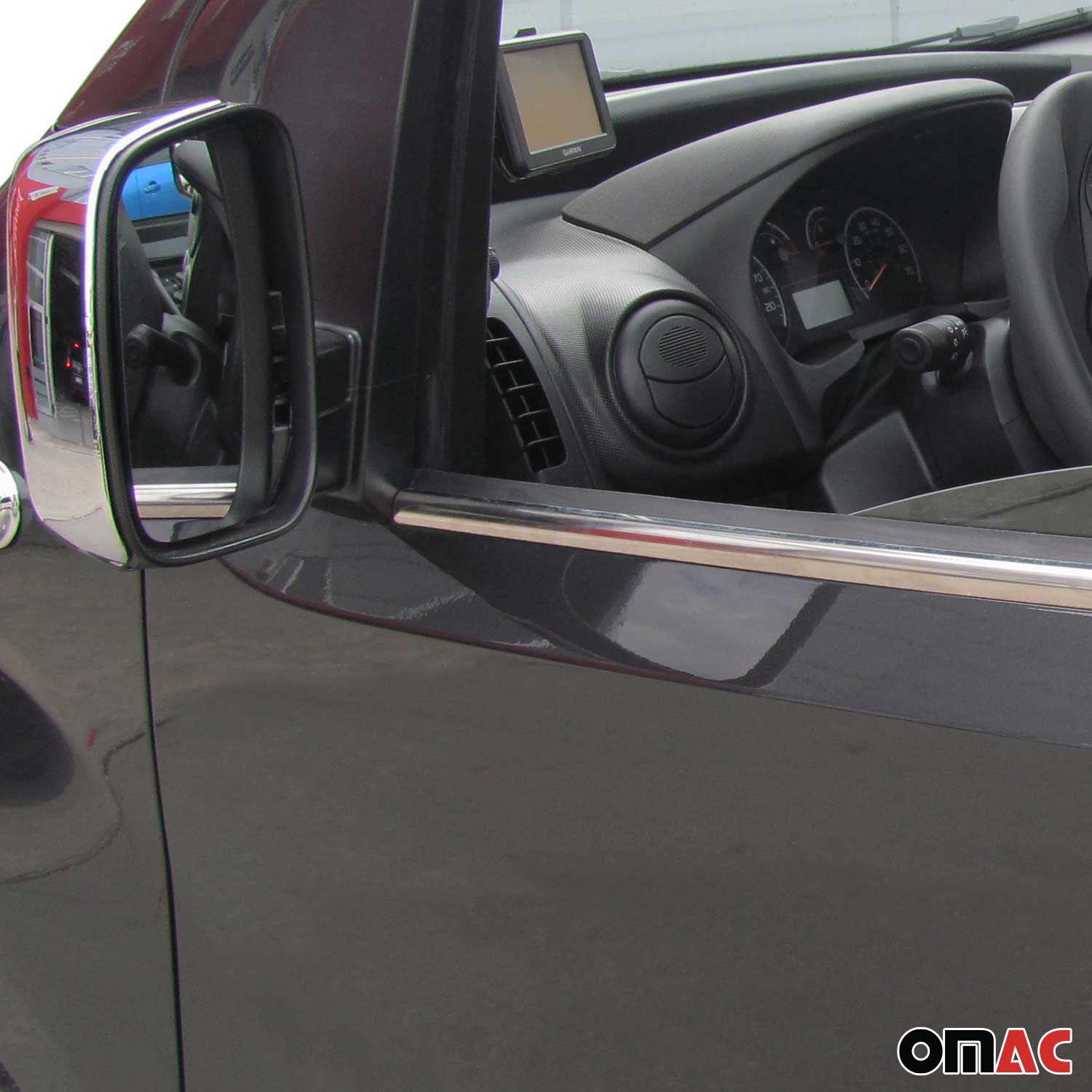 Garniture de Fenêtre pour Fiat Fiorino 2007-2021 Acier Inox 2Pcs