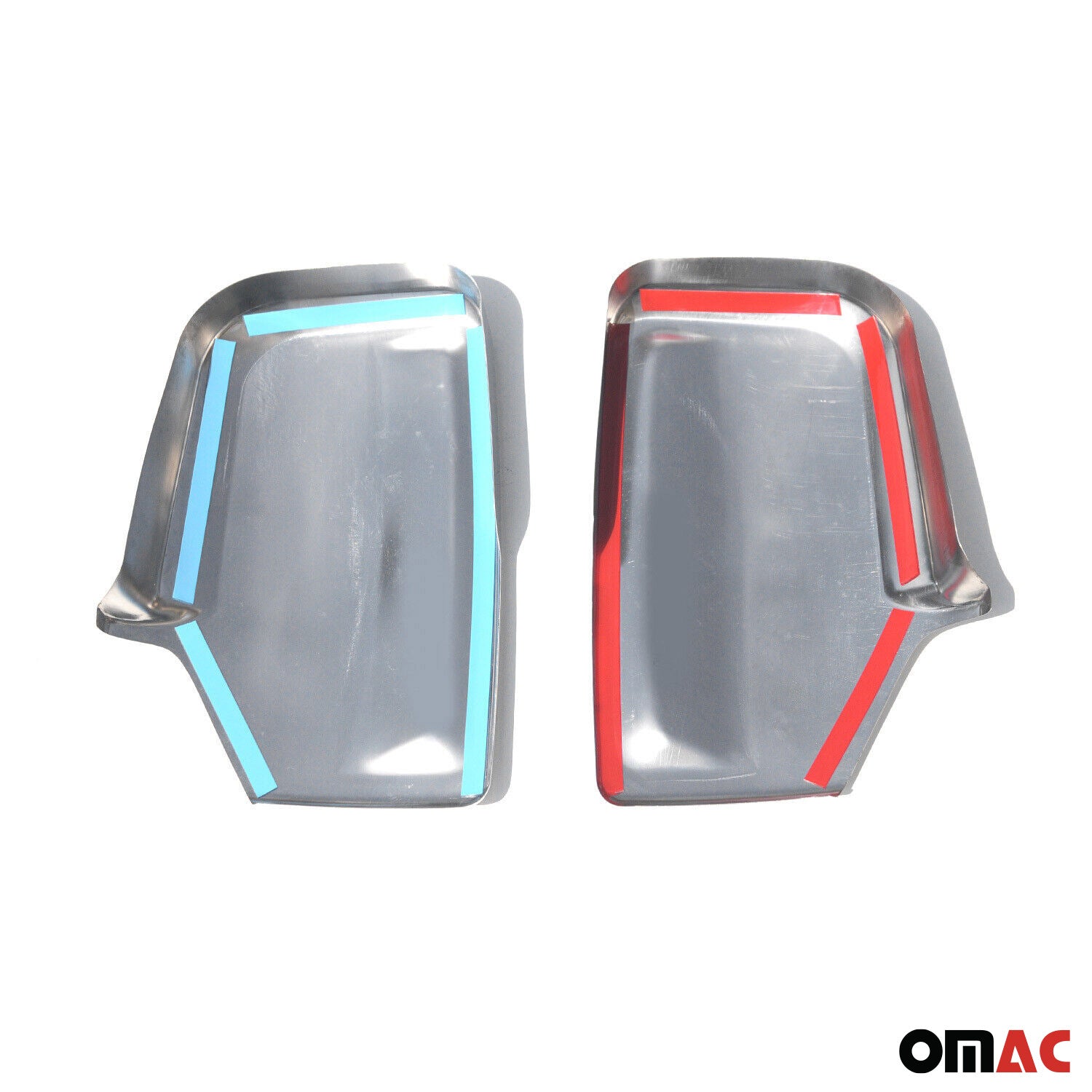 Coques de Rétroviseurs pour VW Crafter 2006-2017 en ABS Chromé Argent