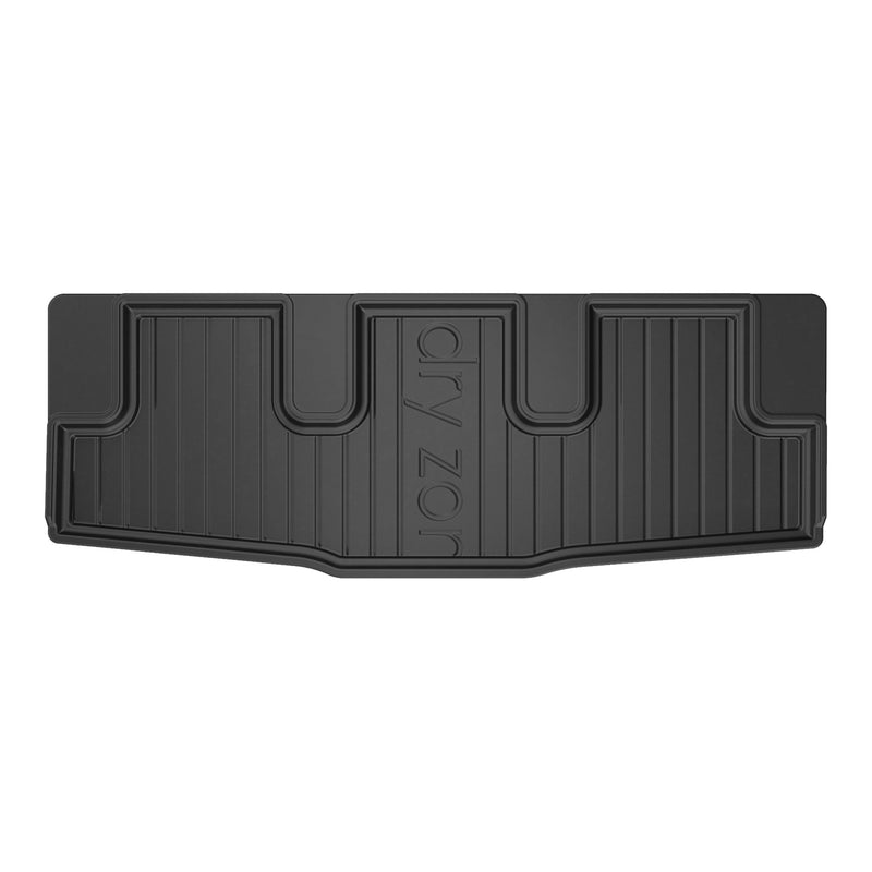 Tapis de coffre pour Renault Espace IV 2002-14 7places 3.rangée dépliée TPE Noir