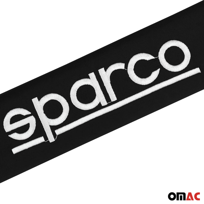 SPARCO coussin de ceinture deux coussinet de ceinture de sécurité en noir