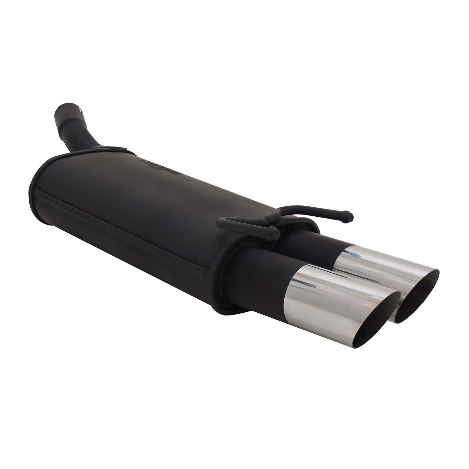 Échappement arrière sport Novus pour Opel Corsa B 2x76mm MS-Design avec ABE