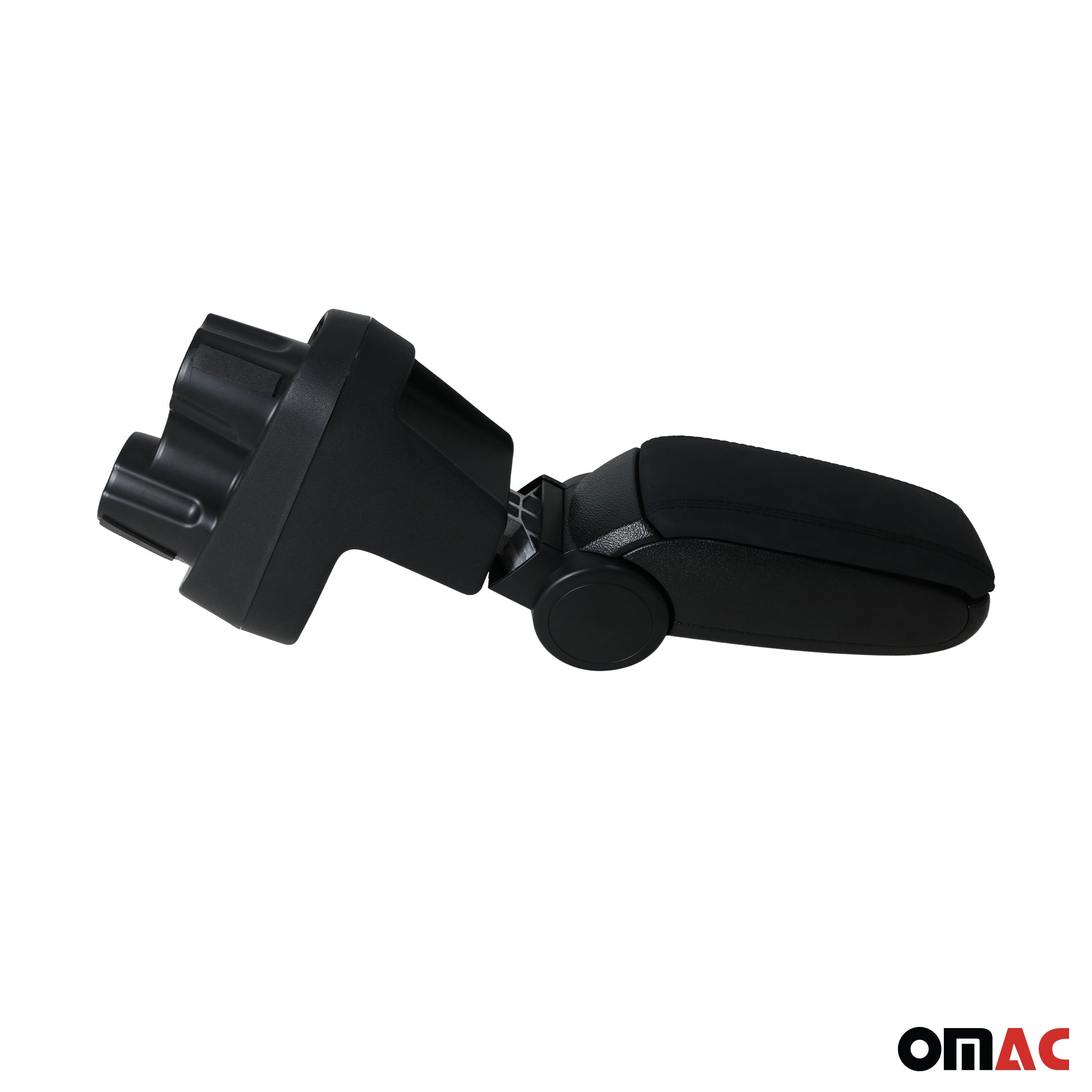 Accoudoir pour Fiat 500 500C 2016-2021 Facelift Vinyl Abs Noir