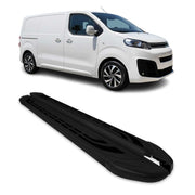 Marchepieds Latéraux pour Citroen Jumpy 2016-2026 Aluminium Noir L1 Court 2Pcs