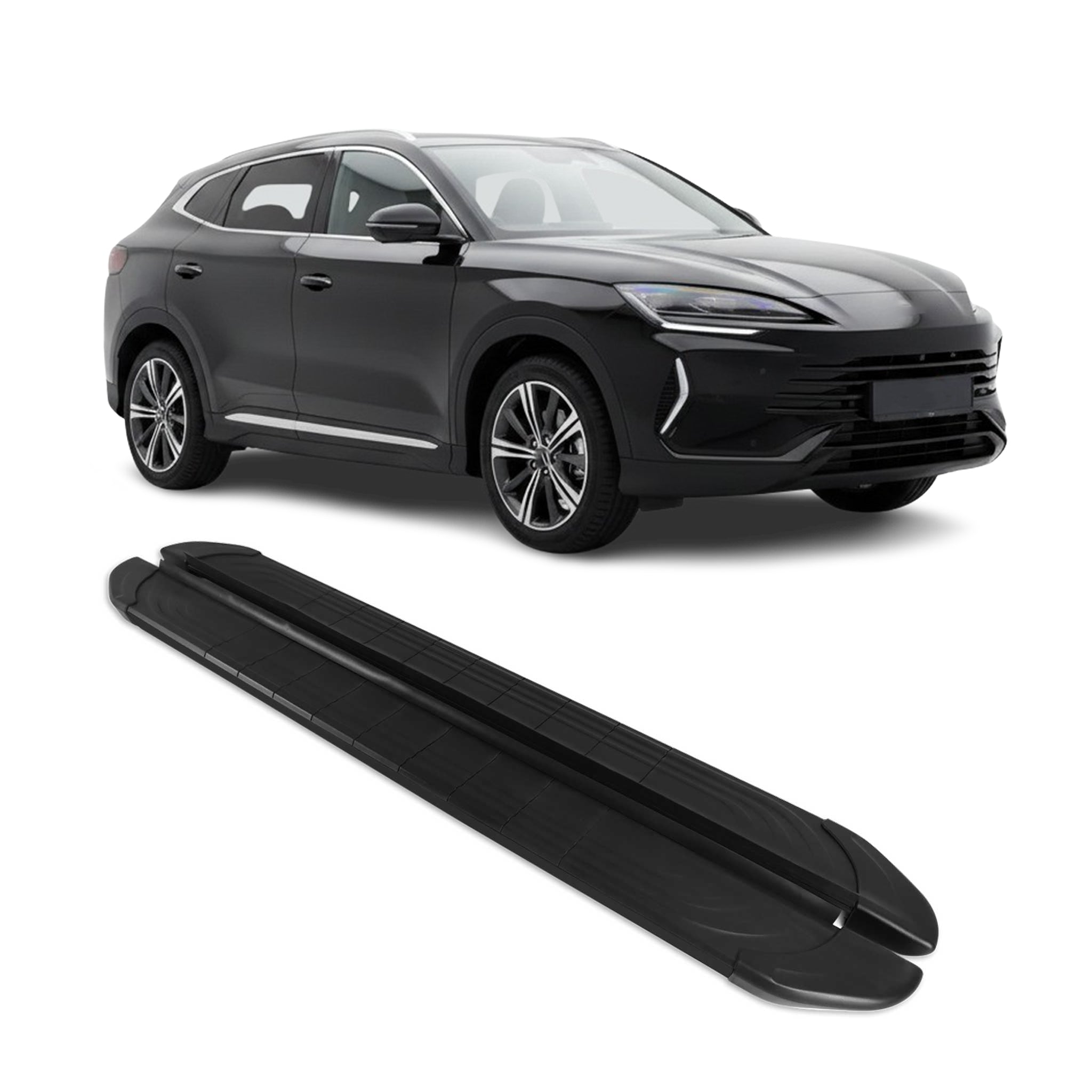 2024-2026 BYD Seal U SUV Marchepieds Latéraux pédale Alu Noir 2Pcs