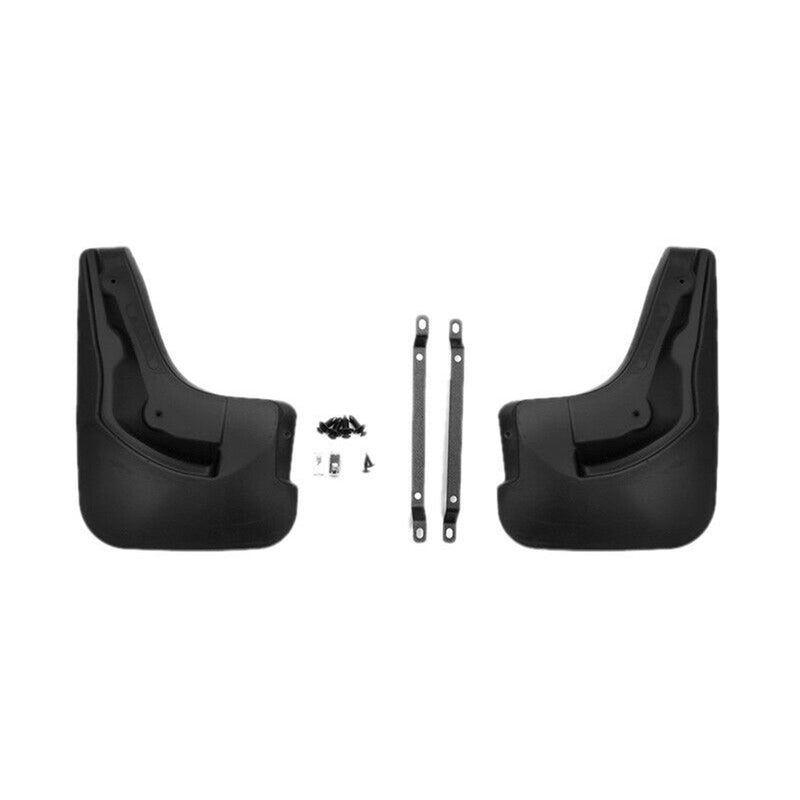 Bavettes Garde Boue pour Ford Focus Berline 2011-18 Arrière Plastique Noir 2pcs