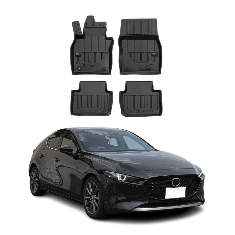 Tapis de Sol pour Mazda Mazda 3 2019-2022 TPE Noir