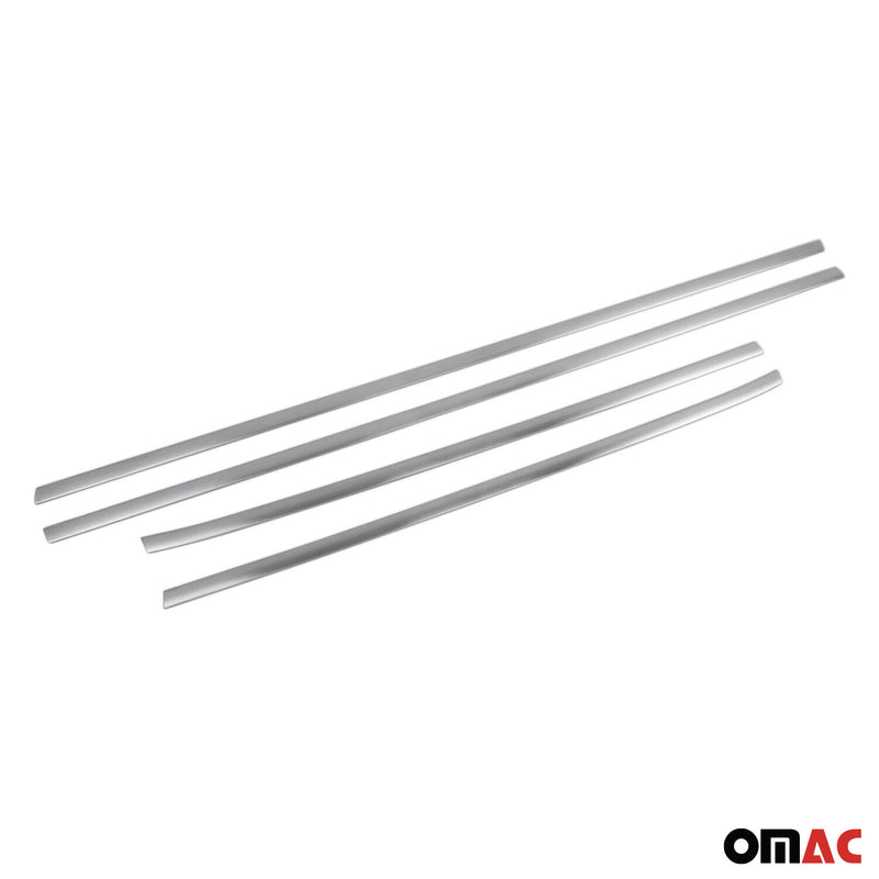 Garniture De Fenêtre pour Nissan Juke 2010-2020 Inox Chromé Brossé 4x