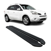 Marchepieds Latéraux pédale pour Renault Koleos 2007-2017 Noir Aluminium 2Pcs