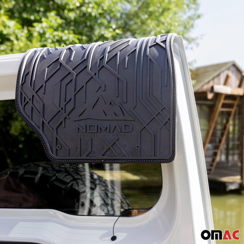 Tapis de Sol de Voiture pour Toyota RAV4 V 2019-2025 Caoutchouc Imperméable Noir