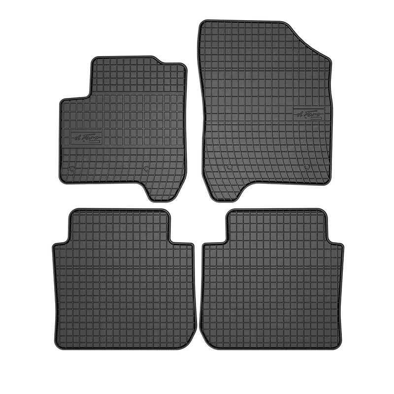 Tapis de Sol pour Citroen C3 Picasso 2008-2017 Caoutchouc Noir