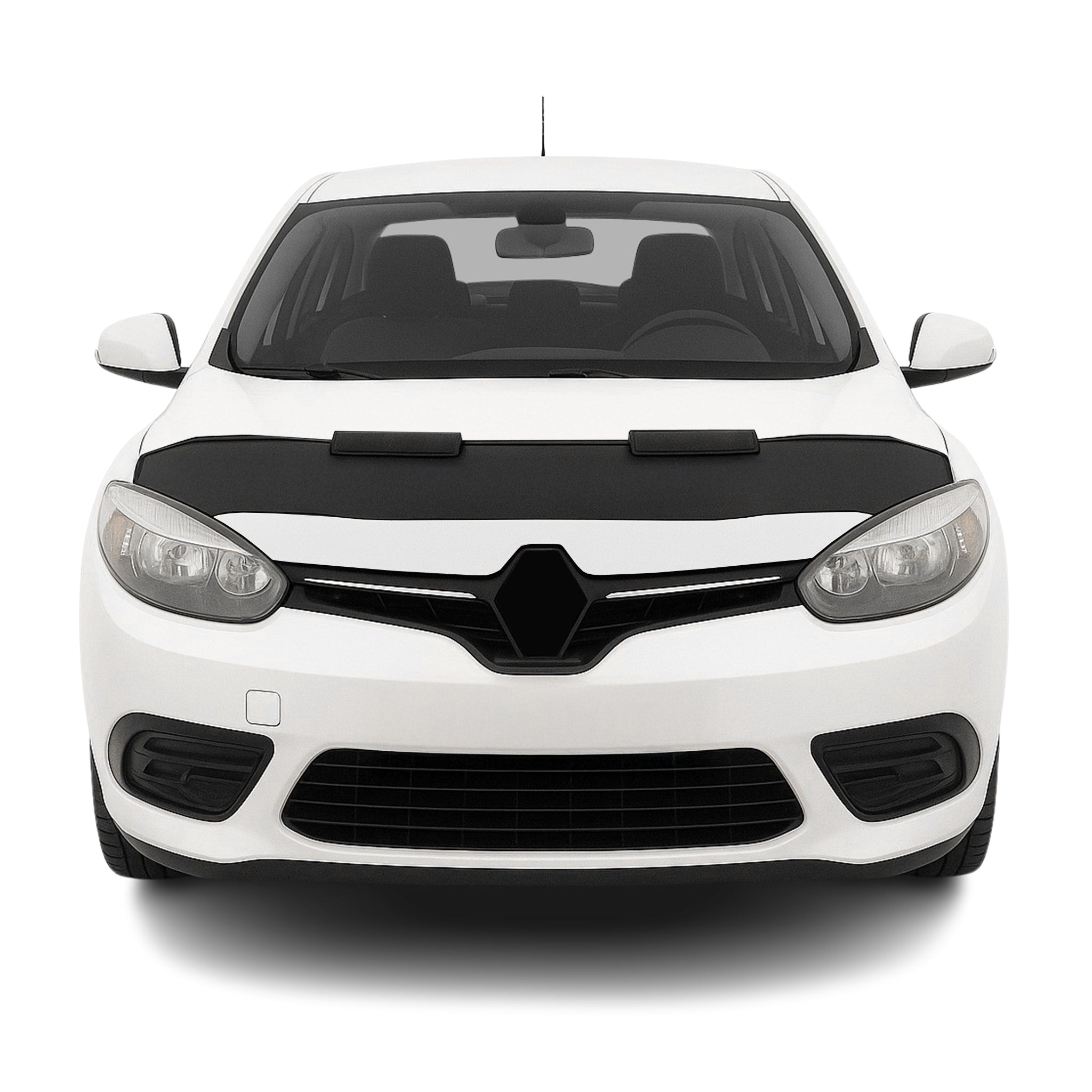 Protège Capot pour Renault Fluence 2010-2015 Masque de voiture vinyle Noir