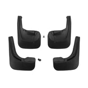 Bavettes Garde Boue pour Ssangyong Korando 2010-2026 Avant et Arrière Noir 4Pcs