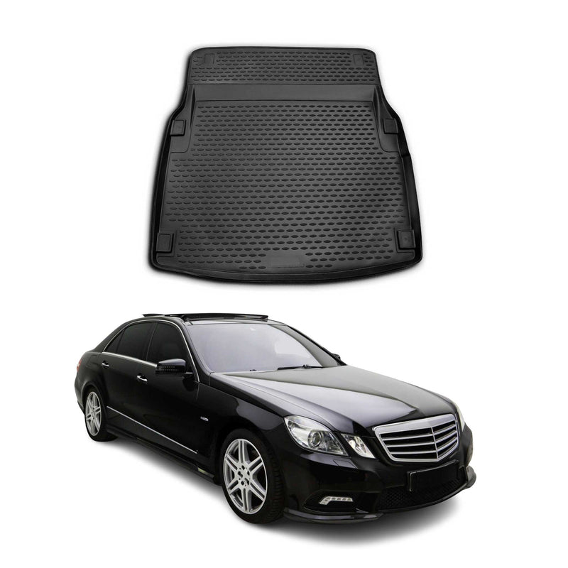 Tapis de Coffre pour Mercedes Classe E W212 2009-2016 Elegance caoutchouc 3D