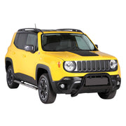 Pare-buffle Avant pour Jeep Renegade 2015-2025 63 mm en Acier Noir