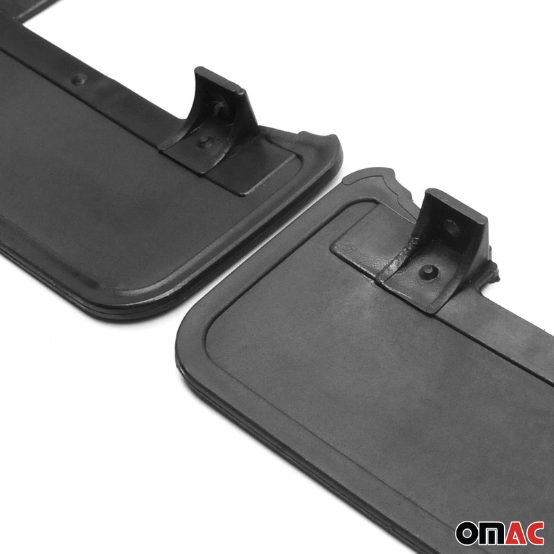 Bavettes Garde Boue pour VW T5 T6 Transporter Multivan Caravelle Noir 2Pcs