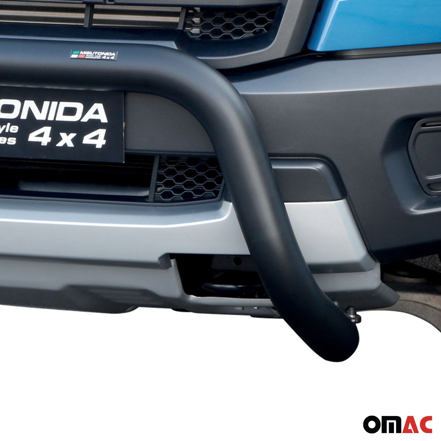 Pare-buffle Avant pour Ford Ranger Raptor 2019-2022 76 mm en Acier Noir