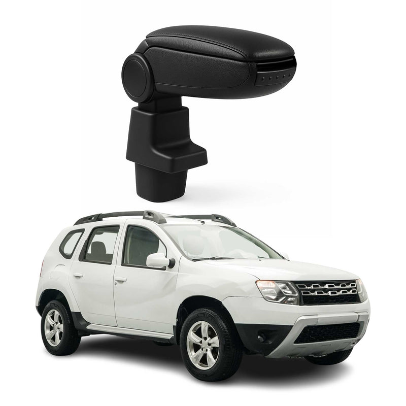 Accoudoir pour Dacia Duster 2010-2017 Vinyl Abs Noir