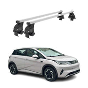 Menabo Barres de toit transversales pour BYD Dolphin 2023-2026 Acier Gris 2x