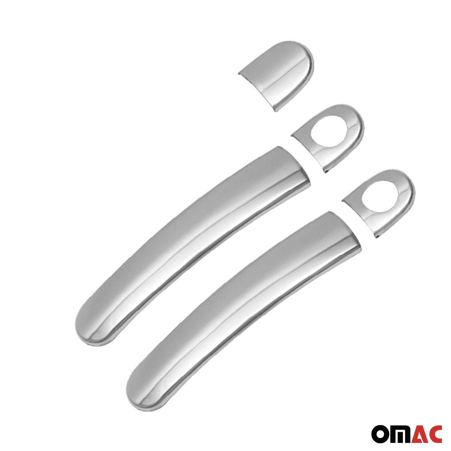 Couverture Poignée de porte pour VW Up 2011-2023 2 Portes Acier inox 5Pcs