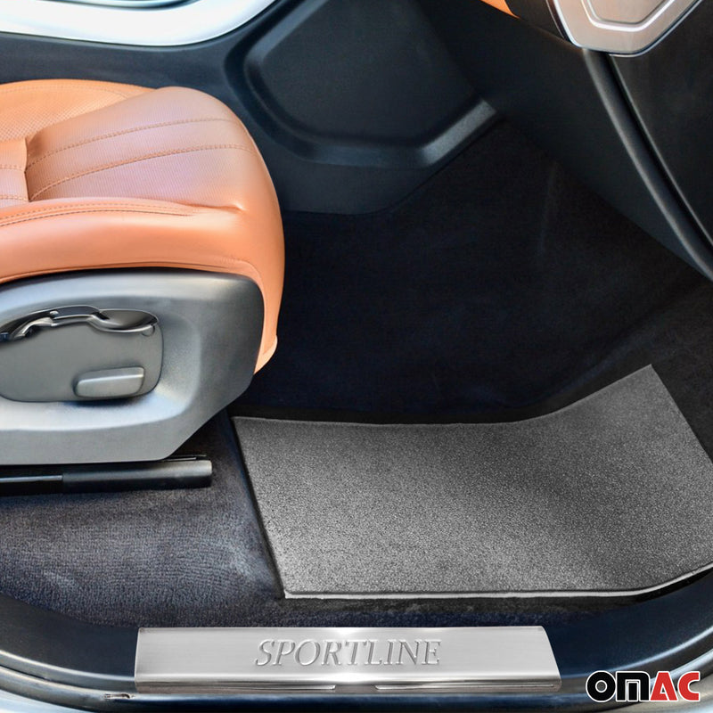 Couverture De Seuil De Porte Pour Range Rover Sport 2013-2025 Inox Chromé 4x