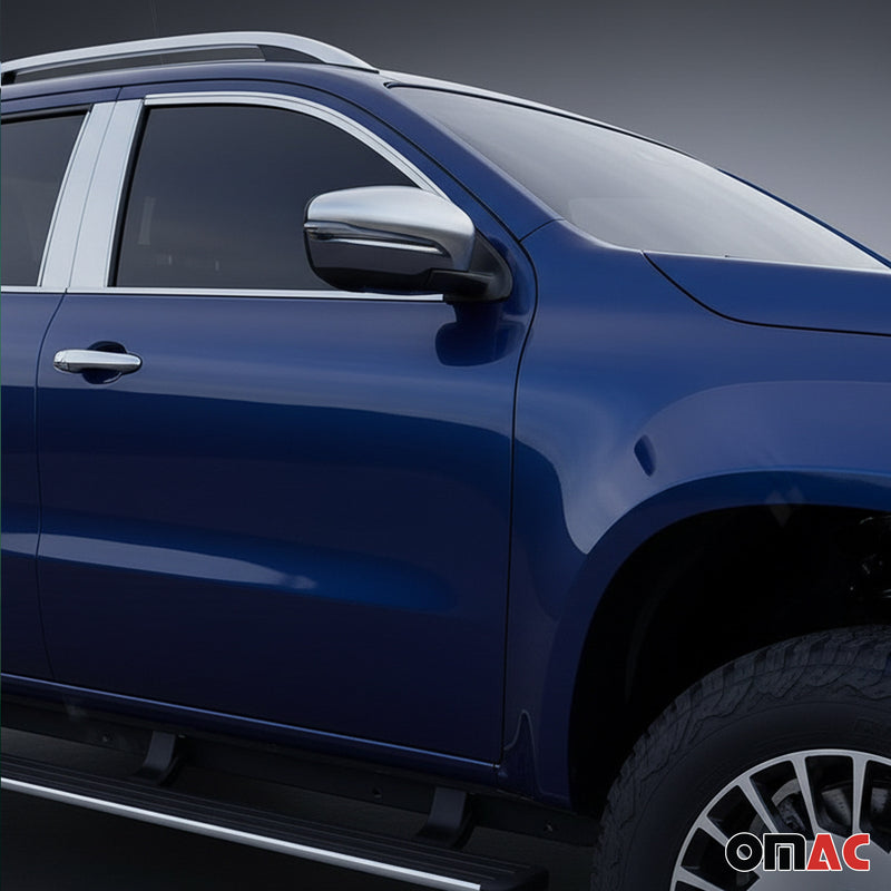 Garniture de Vitre Arrière pour Mercedes Classe X 2017-2021 acier inox 2 Pcs