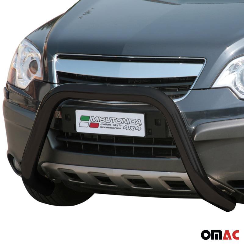 Pare-buffle Avant pour Opel Antara 2007-2011 76 mm en Acier Noir