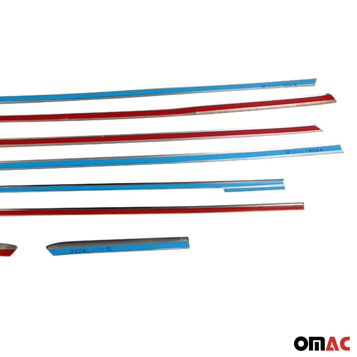 Garniture de Fenêtre pour Mercedes Vito W447 L2 2014-2025 Acier Inox 8Pcs