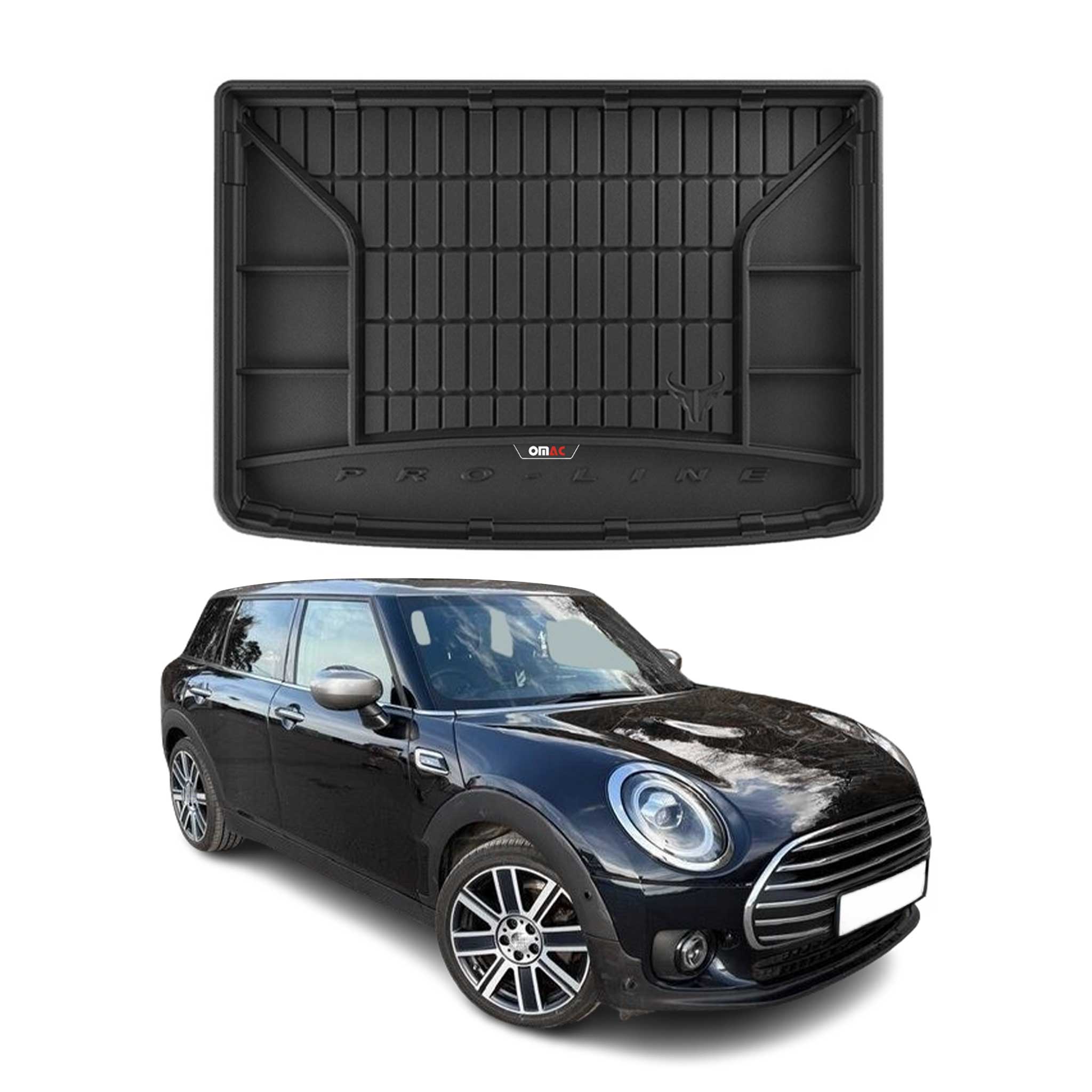 Tapis de Coffre pour Mini Clubman 2015-2024 TPE Noir