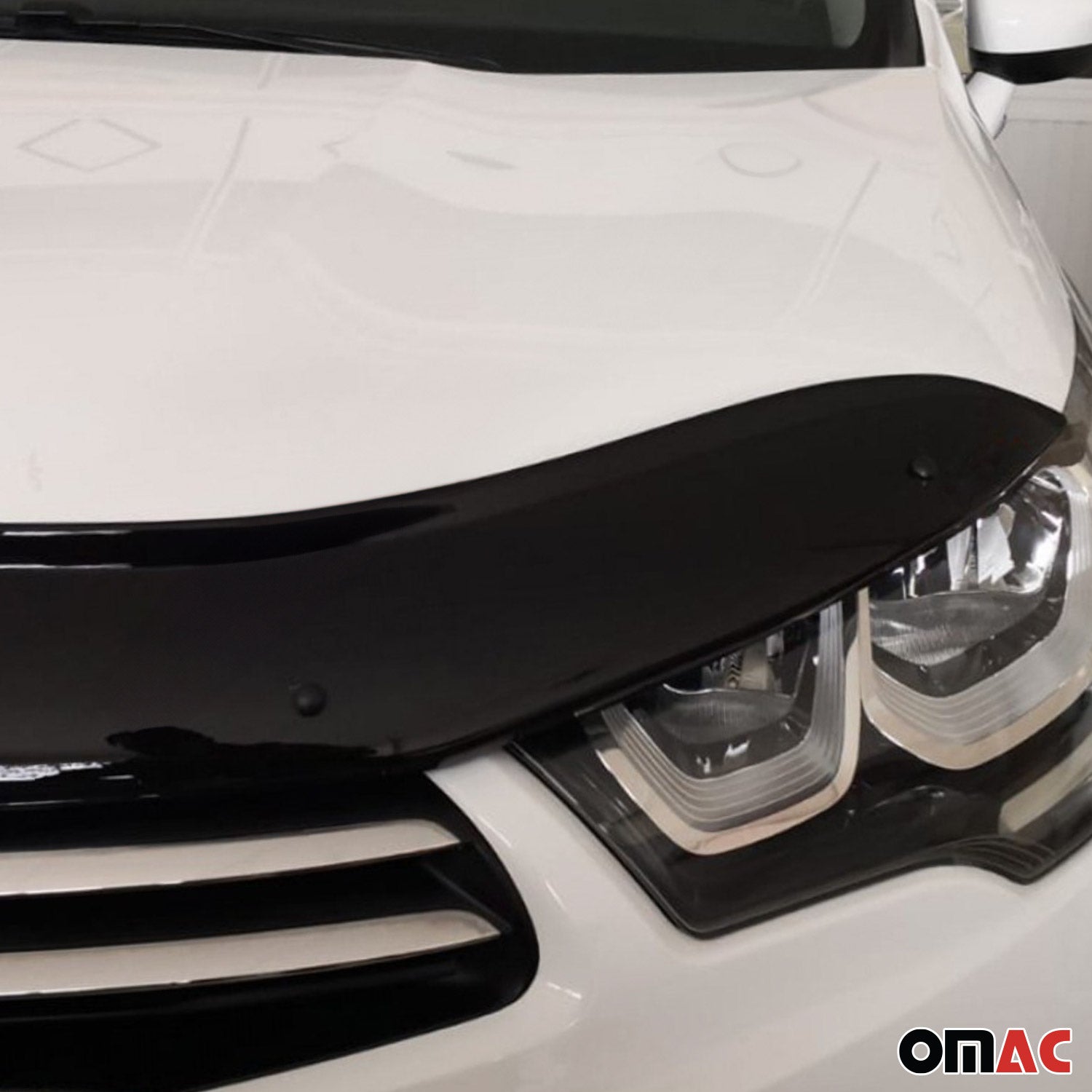 Deflecteurs d'air capot de voiture pour Citroen C4 2010-2020 HB Acrylique Noir