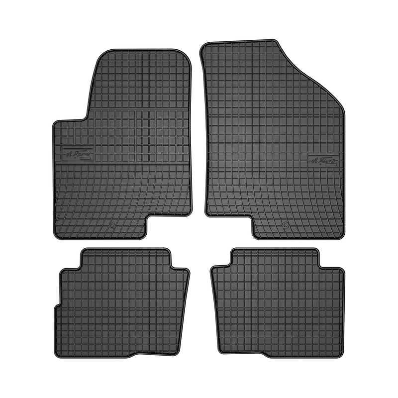 Tapis de Sol pour Kia Soul 2009-2013 Caoutchouc Noir