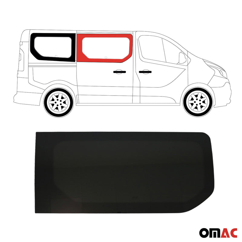 Vitre de Porte pour Nissan Primastar 2014-2024 L1 L2 Avant Droit Verre fixe