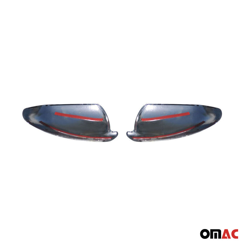 Coques de Rétroviseurs pour Citroen X-Sara 1997-2005 en ABS Argent