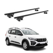 Barres de toit transversales pour Dacia Jogger 2022-2026 Aluminium Noir ABE