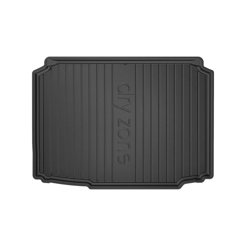 Tapis de coffre pour Skoda Fabia II HB 2006-2014 TPE Antidérapant Noir 1Pc