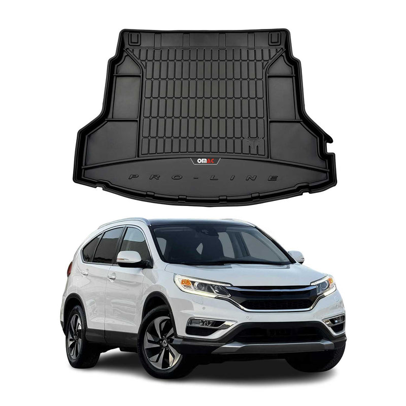 Tapis de Coffre pour Honda CR-V 2012-2018 TPE Noir