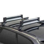 Porte-Skis Menabo Porte-Snowboard Barres De Toit Verrouillables Noir 2x