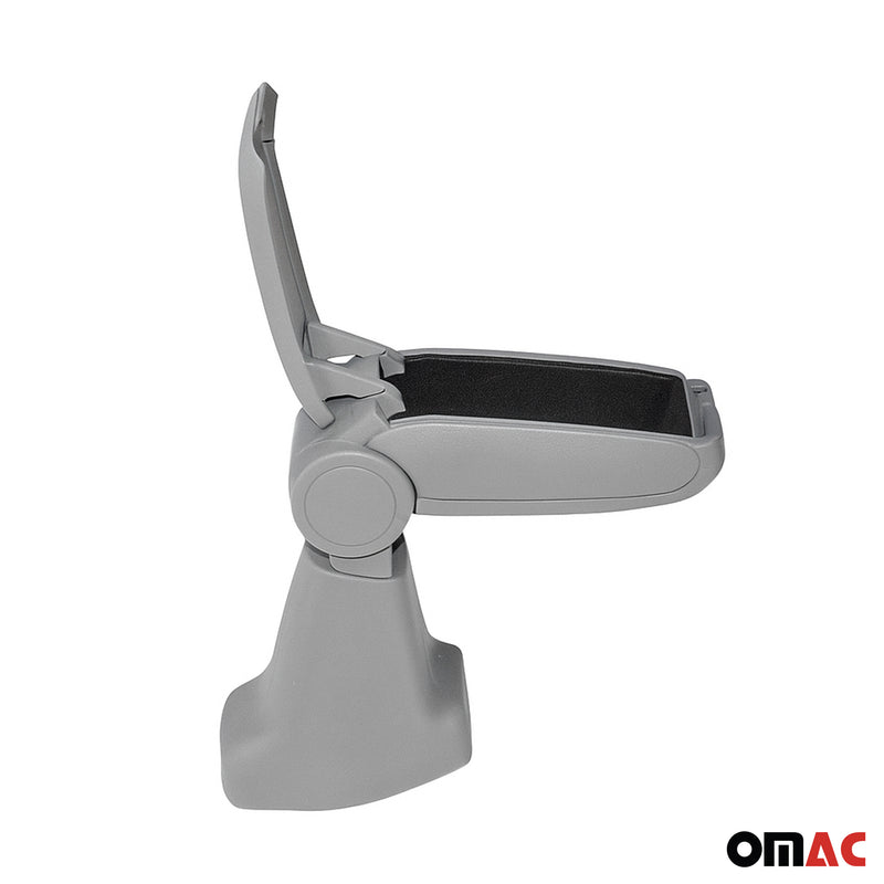 Accoudoir pour Fiat 500 500C 2015-2021 Vinyl Abs Gris