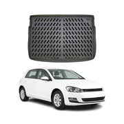 Tapis de coffre Supérieur pour VW Golf 7 HB 2012-2020 Noir 3D en TPE