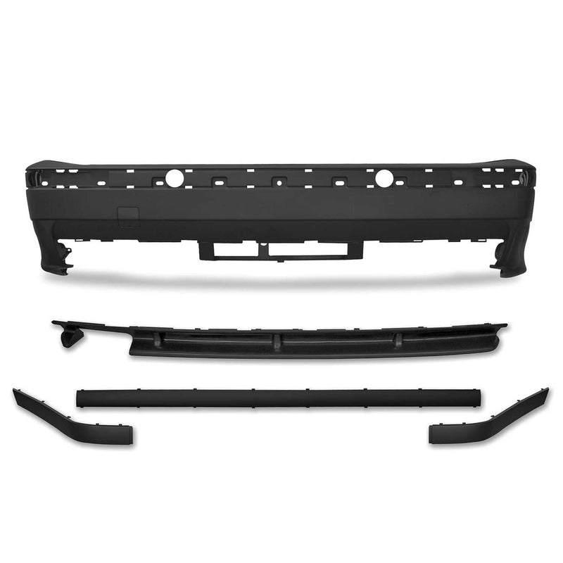 Pare-choc arrière avec rajout pour BMW Series 3 E36 Coupe Cabrio Berline Break