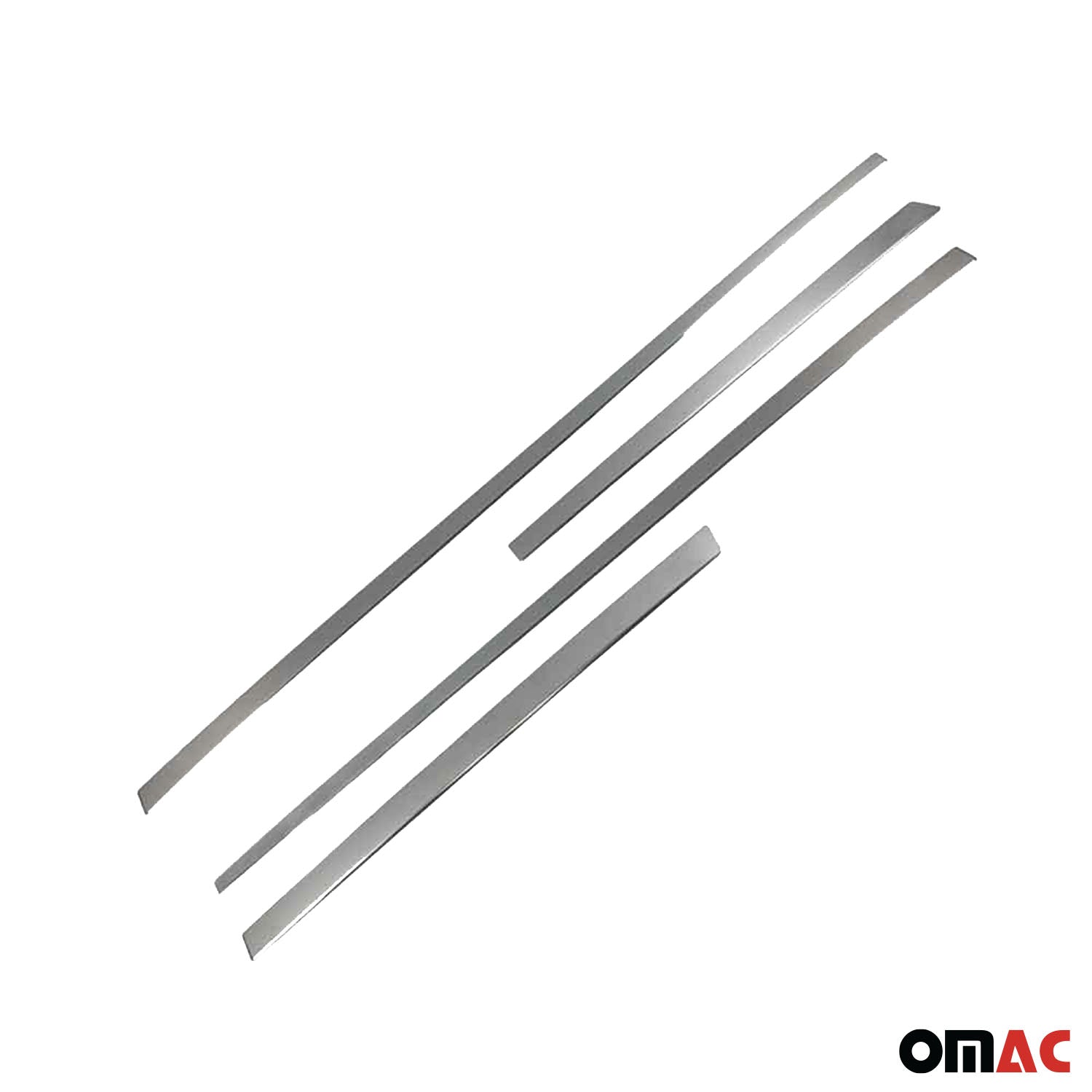 Garniture Baguette de porte latérale pour Skoda Karoq 2017-2026 acier inox 4Pcs