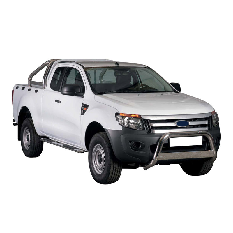 Pare-buffle Avant pour Ford Ranger 2012-2015 63 mm en Acier Gris