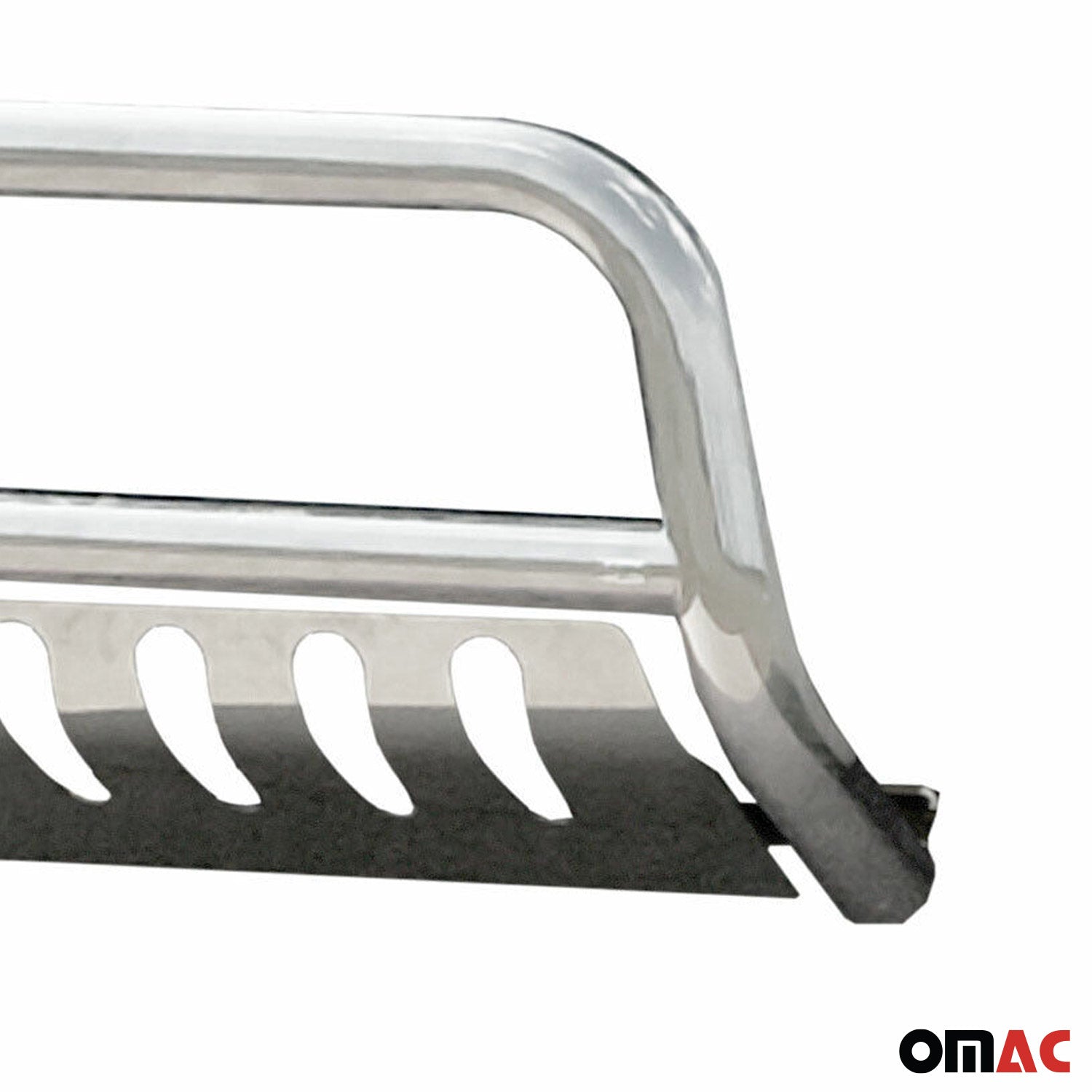 Pare-Buffle Avant Pour Toyota Land Cruiser 150 2019-2023 Acier Inox Argent