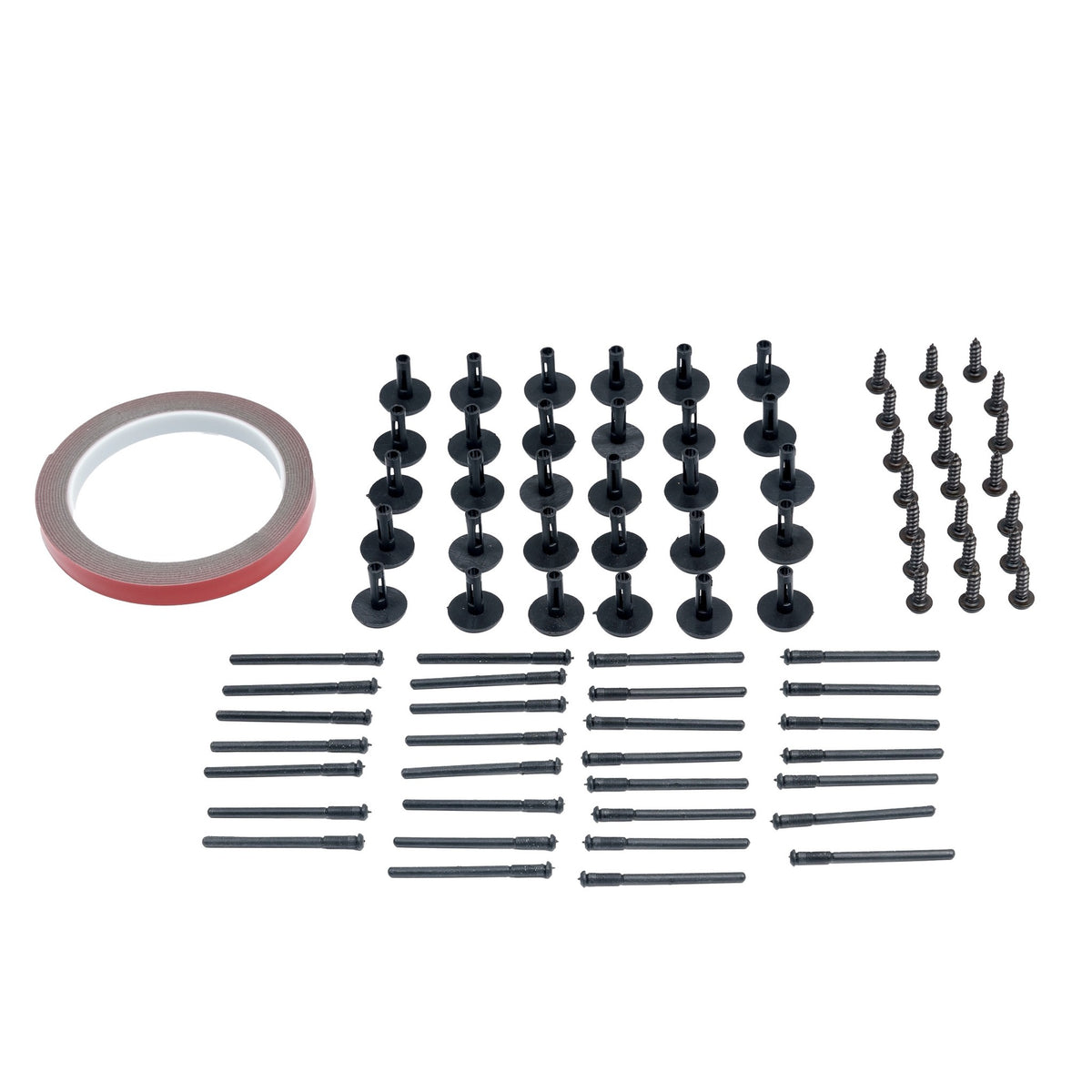 JOM Bas de Caisse pour BMW Série 5 F10 F11 2010-2017 Noir Brillant Polypropylène