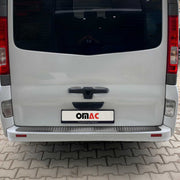 Protection de Pare-Chocs pour Renault Trafic II 2001-2014 Inox dark chrome