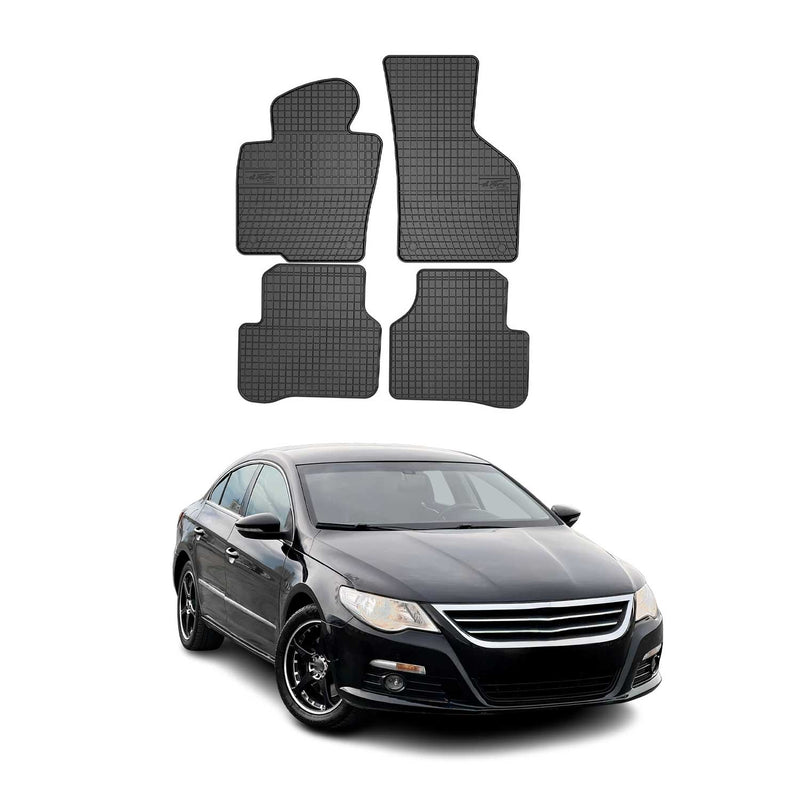 Tapis de Sol pour VW Passat CC 2008-2012 OMAC Noir Caoutchouc